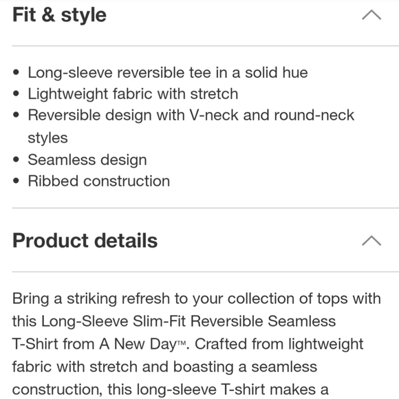 Long Sleeve Reversible Seamless Fit Shirt - Picture 7 of 13